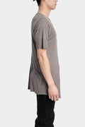 Staple spine detail cashmere blend t-shirt, Taupe