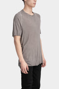 Staple spine detail cashmere blend raglan t-shirt, Taupe
