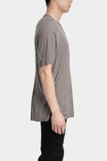 Staple spine detail cashmere blend raglan t-shirt, Taupe