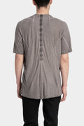 Staple spine detail cashmere blend raglan t-shirt, Taupe