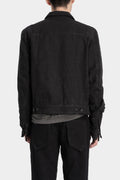 Double sleeve denim jacket