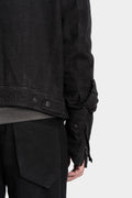 Double sleeve denim jacket