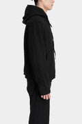 Wool / linen blend hooded jacket
