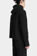 Wool / linen blend hooded jacket