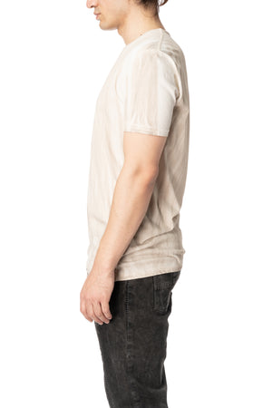 Crew neck cotton t-shirt, Perl Dissolve