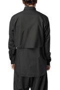 Layered front panel shirt