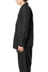 Asymmetric wrap shirt