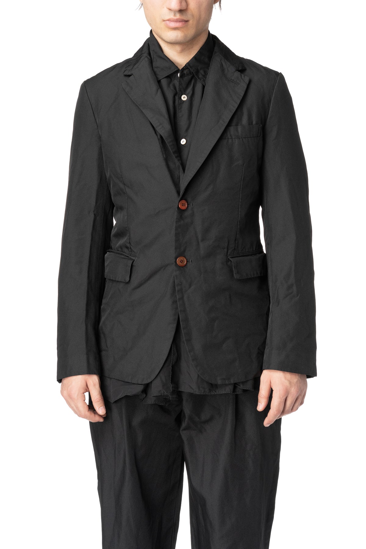 Woven blazer