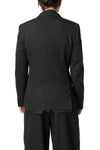 Double breasted wool blazer