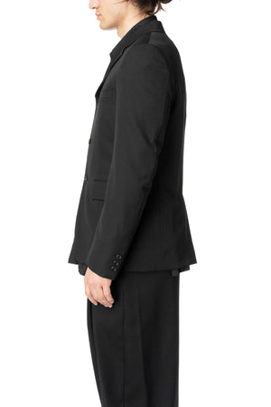 Woven wool jacket