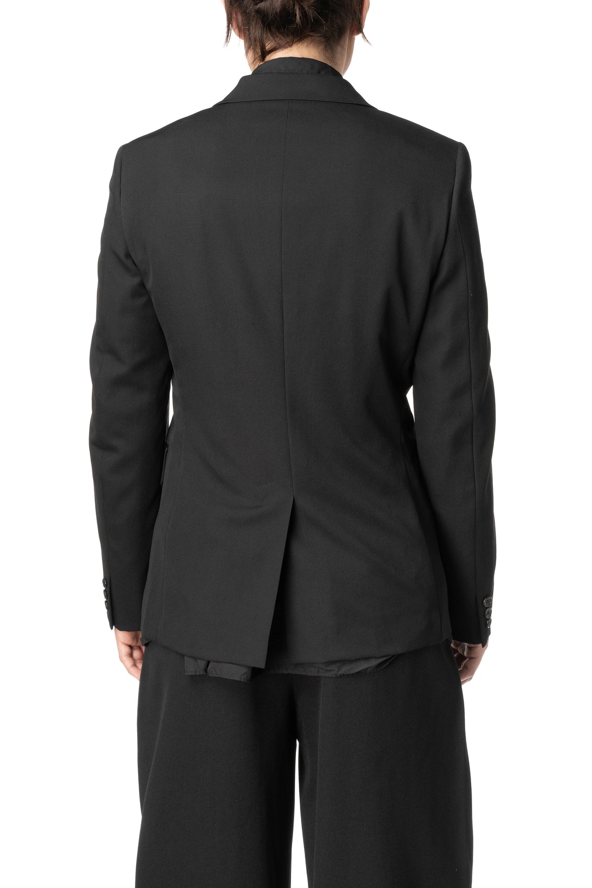Woven wool jacket