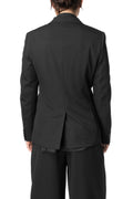 Woven wool jacket
