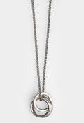 Forever silver necklace