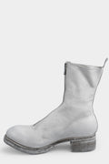 Front zip high top boots | PL2WZ, Light Grey (Double sole)