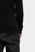Cashmere turtleneck knit sweater