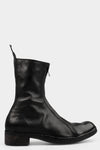 Atadep Itterom | Diagonal zip wild horse leather boots