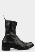 Atadep Itterom | Diagonal zip wild horse leather boots