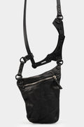 Harness leather pouch