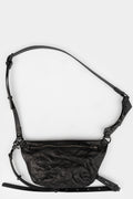 Large crossbody leather bag