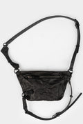 Large crossbody leather bag