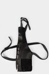 Contrast leather cross-over bag | Q30SP