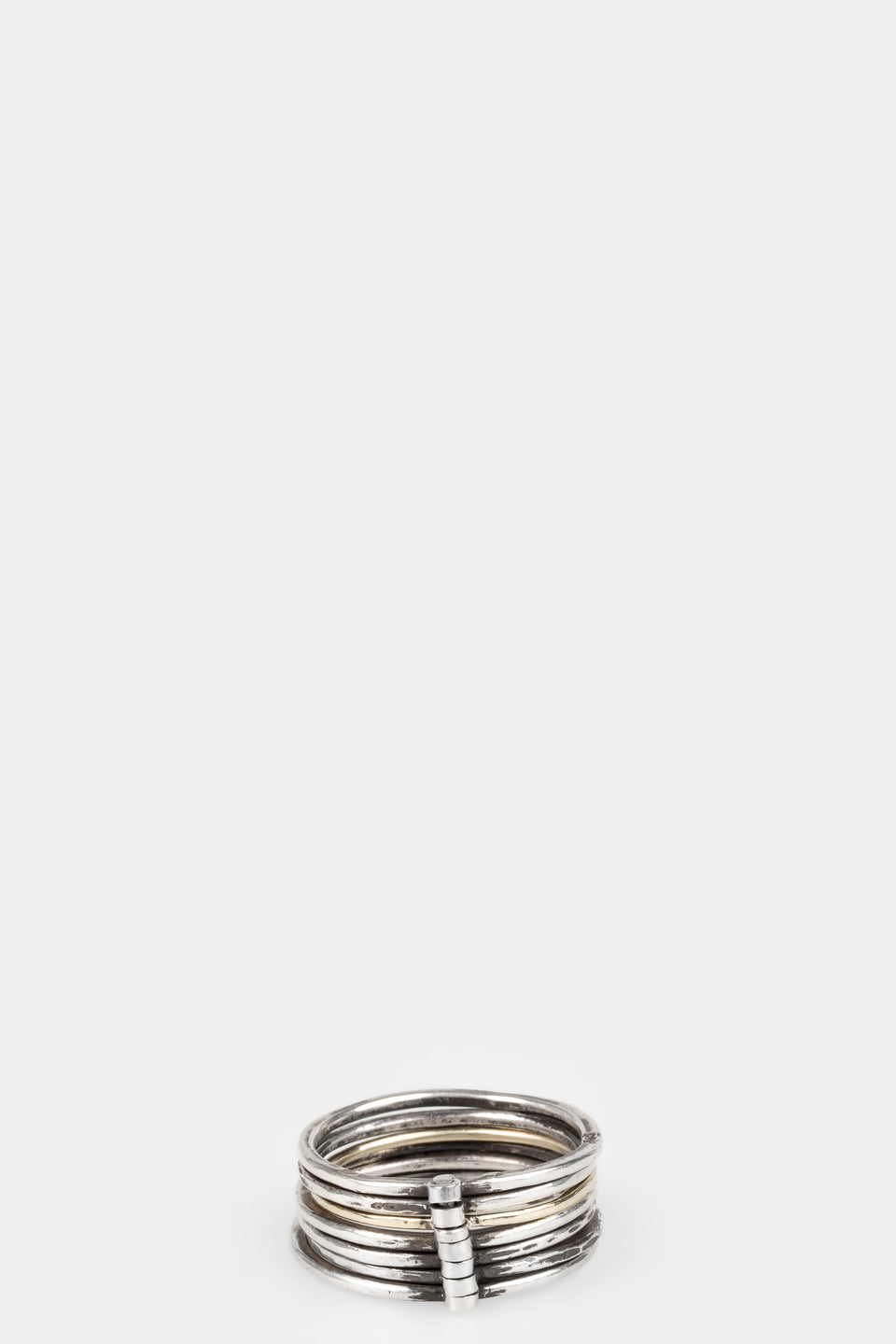 Crankshaft ring silver & gold
