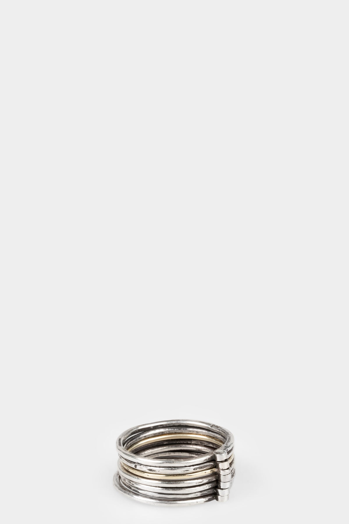Crankshaft ring silver & gold