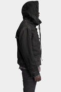 Blackmerle | AW24 - Double front hooded jacket