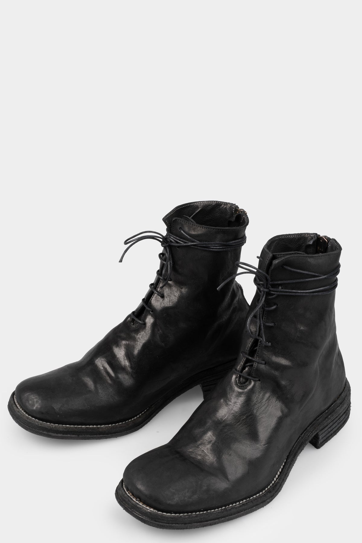Incarnation | Laced leather boots 11V-71137 L2