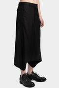 Julius_7 | AW25 - Drop crotch cropped suit pants, 917PAM10