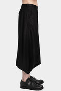 Julius_7 | AW25 - Drop crotch cropped suit pants, 917PAM10
