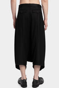 Julius_7 | AW25 - Drop crotch cropped suit pants, 917PAM10