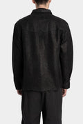 Professor. E | " Forgotten materials" Leather shirt 25FW-PE-FM-14