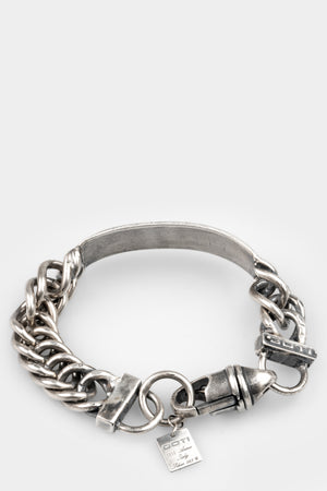 GOTI | Chain plate silver bracelet