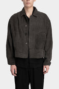 Professor. E | "Forgotten materials", Tussar silk jacket 25FW-PE-FM-24