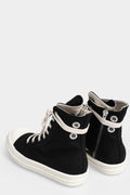 Ramones eyelet sneakers, Black/Milk