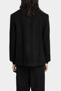 JOE CHIA | AW24 - Checkered textured wool blazer