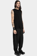 JOE CHIA | AW24 - Sleeveless wool boxy T-Shirt