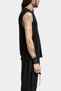 JOE CHIA | AW24 - Sleeveless wool boxy T-Shirt