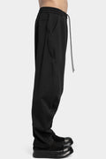 JOE CHIA | AW24 - J-cut fleece piped sweatpants