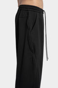 JOE CHIA | AW24 - J-cut fleece piped sweatpants