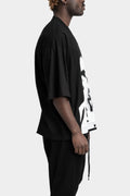 Oversized printed T-Shirt, Black