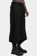Julius_7 | AW25 - Drop crotch cropped suit pants, 917PAM10