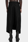 Julius_7 | AW25 - Drop crotch cropped suit pants, 917PAM10