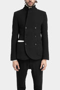 Marc Point | Double breasted wool blend blazer