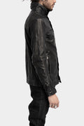 Incarnation | Scar stitch horse leather moto jacket