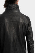 Incarnation | Scar stitch horse leather moto jacket