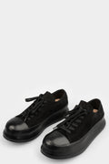 JOE CHIA | AW24 - Low top calf leather laced sneakers