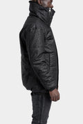 La Haine Inside Us | AW24 - High neck coated padded jacket