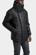 La Haine Inside Us | AW24 - High neck coated padded jacket
